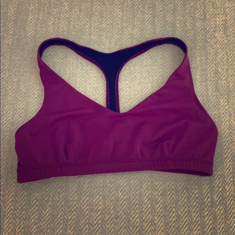 Cute gently worn Onzie open back sports bar